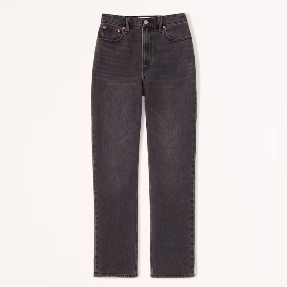 Abercrombie & Fitch Ultra High Rise 90s Straight Jean - Size 27